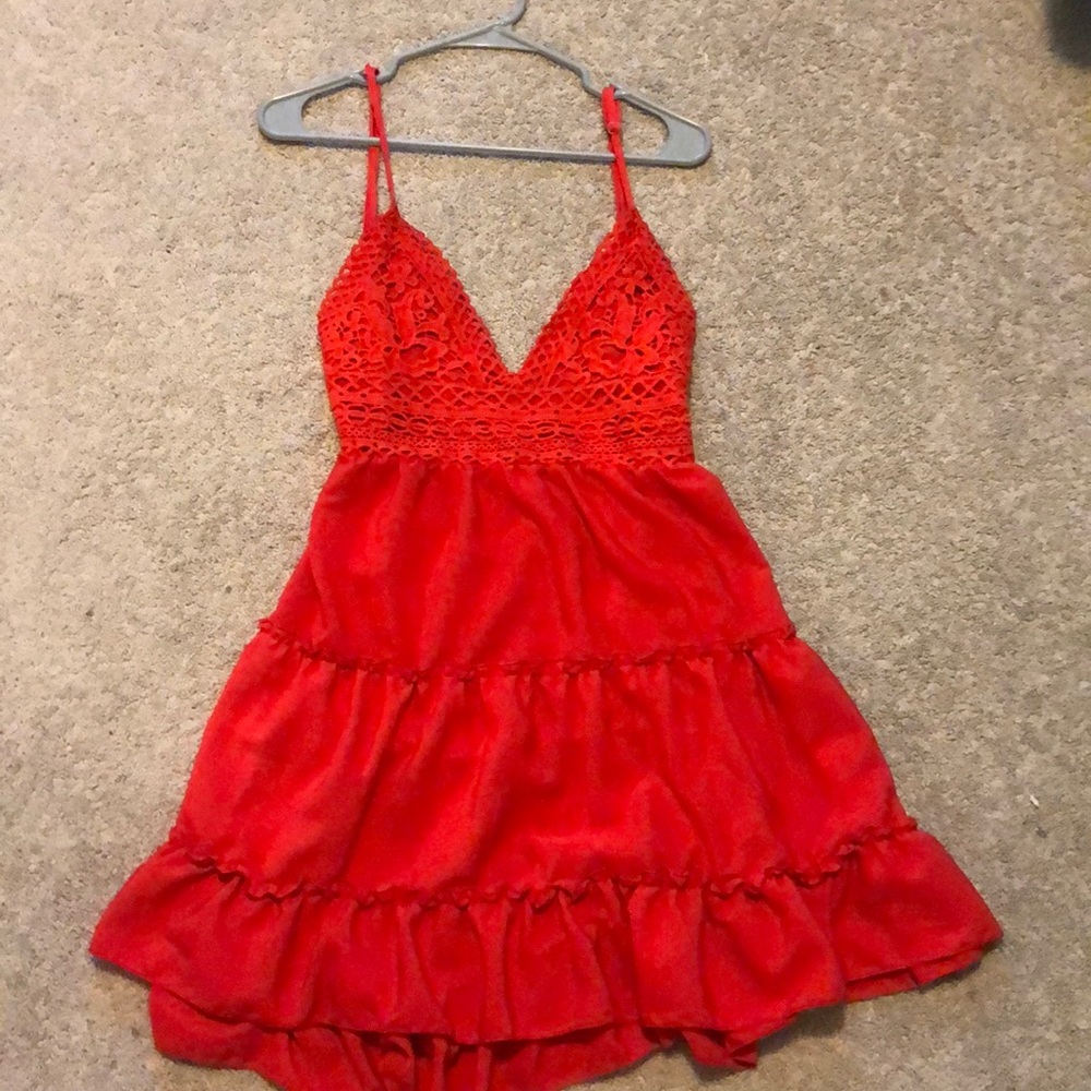 BEAUTIFUL RED DRESS